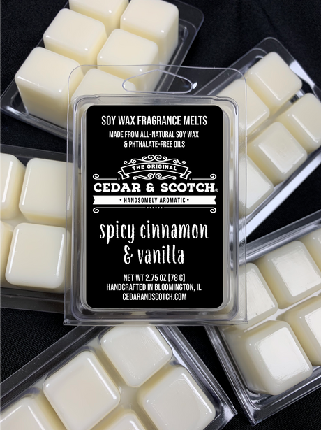 Spicy Cinnamon & Vanilla Wax Melts