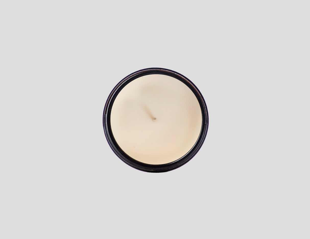 Snow-Covered Spruce Candle